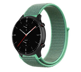 Strap-it Bracelet nylon Amazfit GTR 2 (menthe)