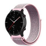 Strap-it Bracelet nylon Amazfit GTR 2 (sable rose)