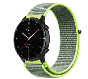 Strap-it Bracelet nylon Amazfit GTR 2 (fluorescent)