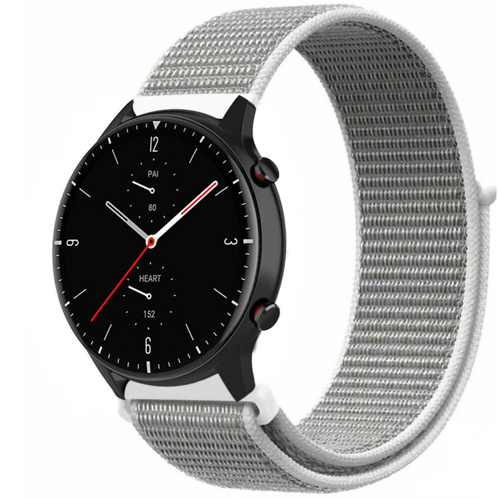 Strap-it Strap-it Bracelet nylon Amazfit GTR 2 (coquillage)