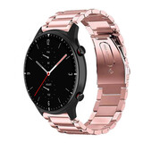 Strap-it Bracelet acier Amazfit GTR 2 (rose)