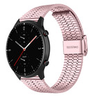 Strap-it Strap-it Bracelet acier inoxydable Amazfit GTR 2 (rose)