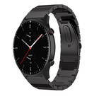 Strap-it Strap-it Bracelet métal Amazfit GTR 2 (noir)