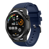 Strap-it Bracelet silicone Huawei Watch GT Runner (bleu foncé)