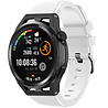 Strap-it Strap-it Bracelet silicone Huawei Watch GT Runner (blanc) Strap-it Strap-it Bracelet silicone Huawei Watch GT Runner (blanc)