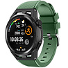 Strap-it Strap-it Bracelet en silicone Huawei Watch GT Runner (vert armée) Strap-it Strap-it Bracelet en silicone Huawei Watch GT Runner (vert armée)