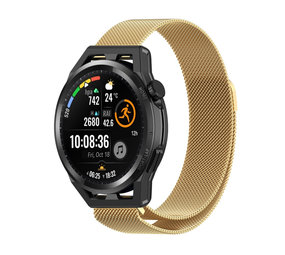 Strap-it Bracelet Milanais Huawei Watch GT Runner (or)