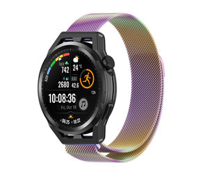 Strap-it Bracelet Milanais Huawei Watch GT Runner (arc-en-ciel)