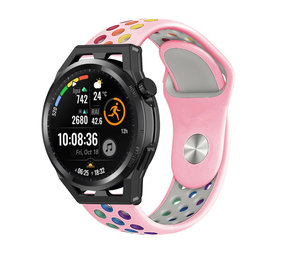 Strap-it Bracelet sport Huawei Watch GT Runner (rose coloré) Strap-it Bracelet sport Huawei Watch GT Runner (rose coloré)