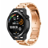 Strap-it Bracelet acier Huawei Watch GT Runner (or rose)