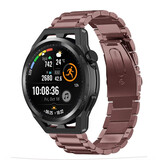 Strap-it Bracelet acier Huawei Watch GT Runner (bronze-or)
