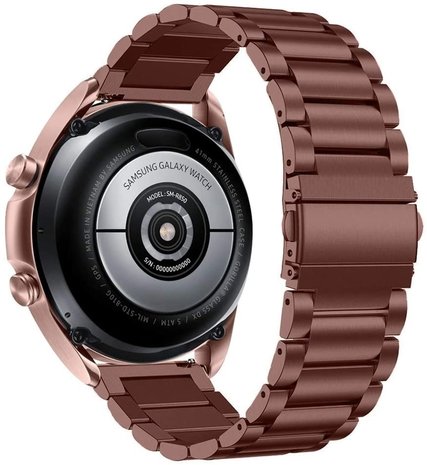 Strap-it Strap-it Bracelet acier Huawei Watch GT Runner (bronze-or)