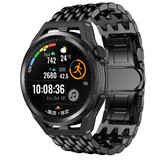 Strap-it Bracelet acier dragon Huawei Watch GT Runner (noir)