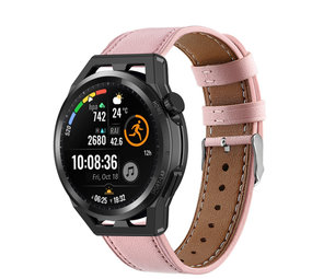Strap-it Bracelet cuir Huawei Watch GT Runner (rose)