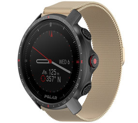 Strap-it Bracelet Milanais Polar Grit X Pro (champagne)
