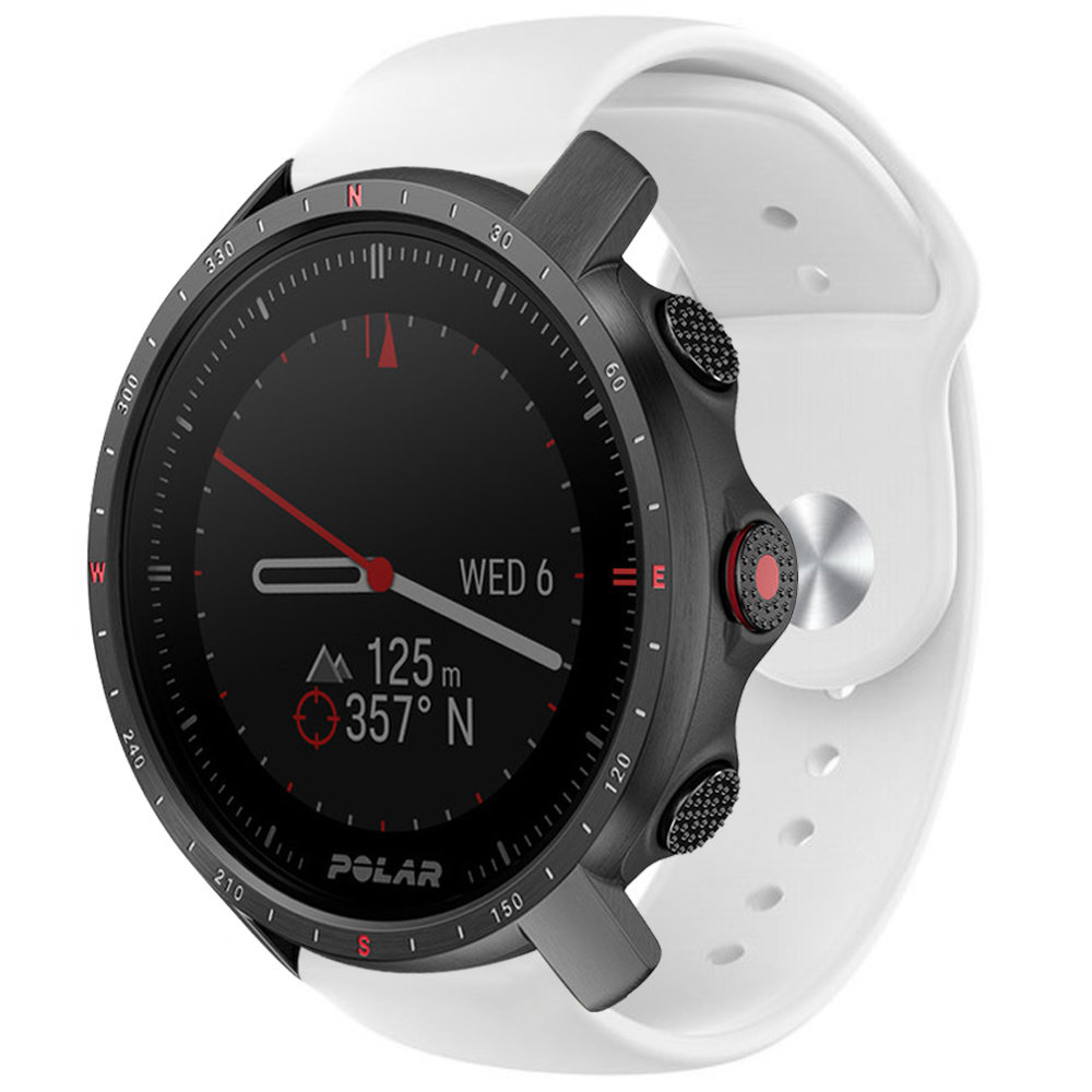 Strap-it Strap-it Bracelet sport Polar Grit X Pro (blanc)