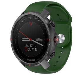 Strap-it Bracelet sport Polar Grit X Pro (vert armée)