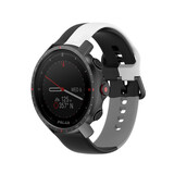 Strap-it Bracelet triple sport Polar Grit X Pro (noir/blanc/gris)