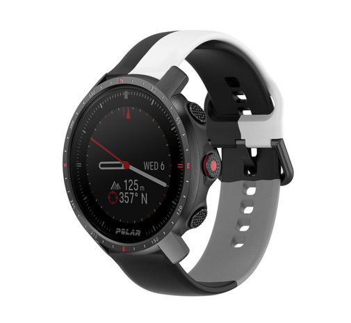 Strap-it Strap-it Bracelet triple sport Polar Grit X Pro (noir/blanc/gris) Strap-it Strap-it Bracelet triple sport Polar Grit X Pro (noir/blanc/gris)