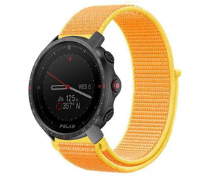 Strap-it Bracelet nylon Polar Grit X Pro (jaune clair)