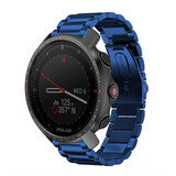 Strap-it Bracelet acier Polar Grit X Pro (bleu)