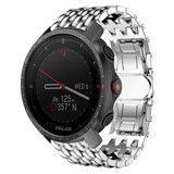 Strap-it Bracelet acier dragon Polar Grit X Pro (argent)