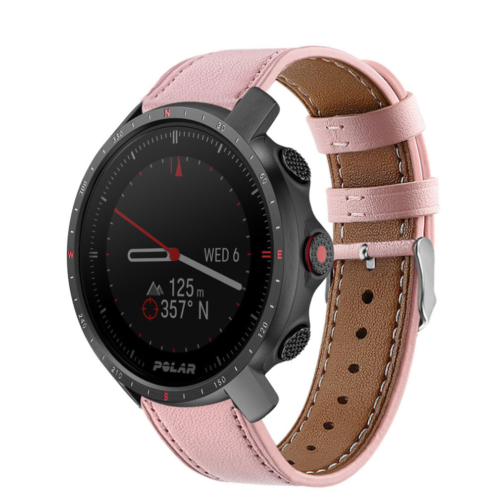 Strap-it Strap-it Bracelet cuir Polar Grit X Pro (rose) Strap-it Strap-it Bracelet cuir Polar Grit X Pro (rose)