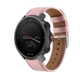 Strap-it Bracelet cuir Polar Grit X Pro (rose)