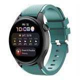 Strap-it Bracelet silicone Huawei Watch 3 (Pro) (vert sapin)