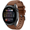 Strap-it Strap-it Bracelet silicone Huawei Watch 3 (Pro) (brun café) Strap-it Strap-it Bracelet silicone Huawei Watch 3 (Pro) (brun café)