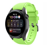 Strap-it Bracelet silicone Huawei Watch 3 (Pro) (vert clair)