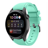 Strap-it Bracelet silicone Huawei Watch 3 (Pro) (aqua)