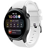 Strap-it Strap-it Bracelet silicone Huawei Watch 3 (Pro) (blanc)