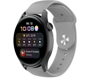 Strap-it Bracelet sport Huawei Watch 3 (Pro) (gris)