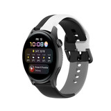 Strap-it Bracelet triple sport Huawei Watch 3 (Pro) (noir/blanc/gris)