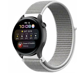 Strap-it Bracelet nylon Huawei Watch 3 (Pro) (coquillage)
