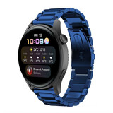 Strap-it Bracelet acier Huawei Watch 3 (Pro) (bleu)