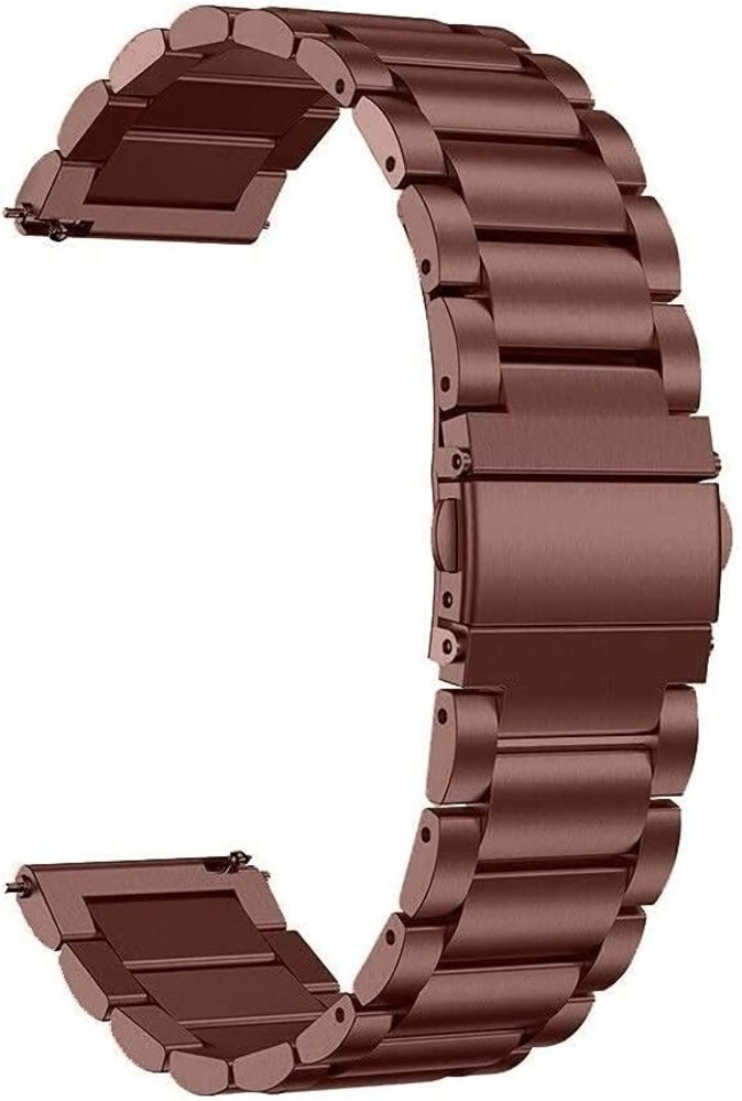Strap-it Strap-it Bracelet acier Huawei Watch 3 (Pro) (bronze-or)