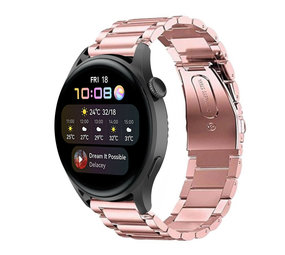 Strap-it Bracelet acier Huawei Watch 3 (Pro) (rose)