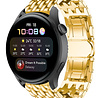 Strap-it Strap-it Bracelet acier dragon Huawei Watch 3 (Pro) (or) Strap-it Strap-it Bracelet acier dragon Huawei Watch 3 (Pro) (or)
