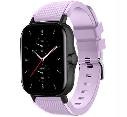 Strap-it Strap-it Bracelet silicone Amazfit GTS 2 (lilas)
