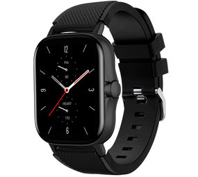 Strap-it Bracelet silicone Amazfit GTS 2 (noir)