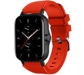 Strap-it Bracelet silicone Amazfit GTS 2 (rouge)