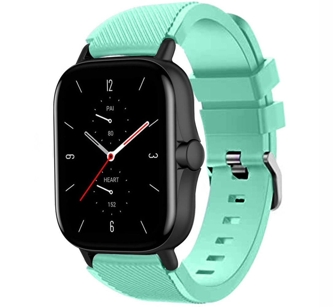 Strap-it Strap-it Bracelet silicone Amazfit GTS 2 (aqua)