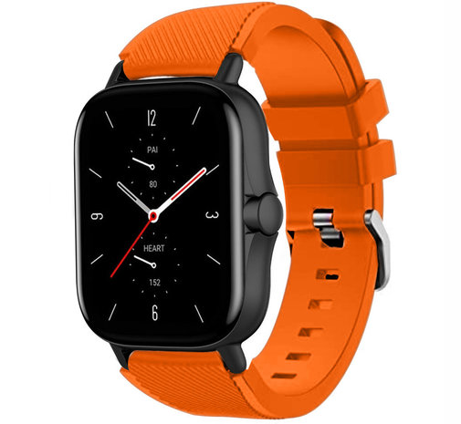 Strap-it Strap-it Bracelet silicone Amazfit GTS 2 (orange)