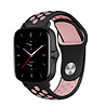 Strap-it Strap-it Bracelet de sport Amazfit GTS 2 (noir/rose) Strap-it Strap-it Bracelet de sport Amazfit GTS 2 (noir/rose)