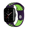 Strap-it Strap-it Bracelet sport Amazfit GTS 2 (violet/vert) Strap-it Strap-it Bracelet sport Amazfit GTS 2 (violet/vert)