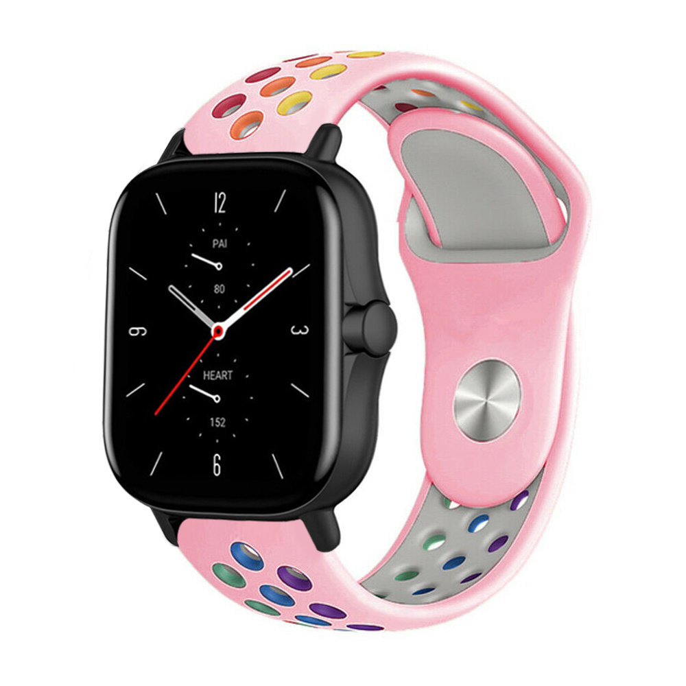 Strap-it Strap-it Bracelet sport Amazfit GTS 2 (rose/coloré)