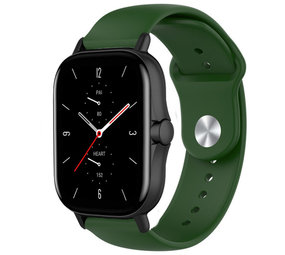 Strap-it Bracelet sport Amazfit GTS 2 (vert armée) Strap-it Bracelet sport Amazfit GTS 2 (vert armée)