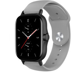 Strap-it Bracelet sport Amazfit GTS 2 (gris) Strap-it Bracelet sport Amazfit GTS 2 (gris)